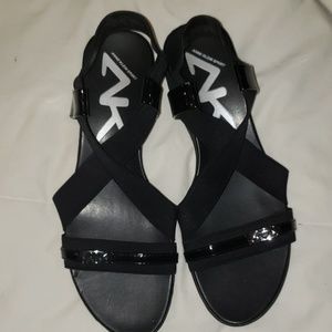 Anne Klein sandals.